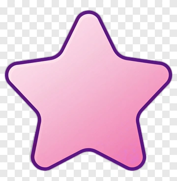 Pink Star Icon PNG