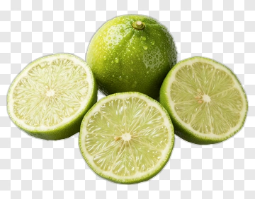 Sliced And Whole Limes PNG
