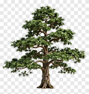Pine Tree With Full Canopy PNG