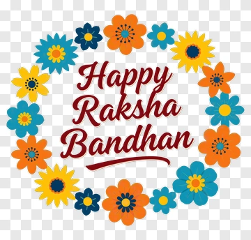 Happy Raksha Bandhan Celebration PNG