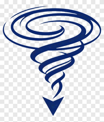Tornado With Arrow PNG