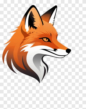 Fox Head Logo PNG