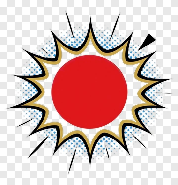 Comic Book Explosion PNG