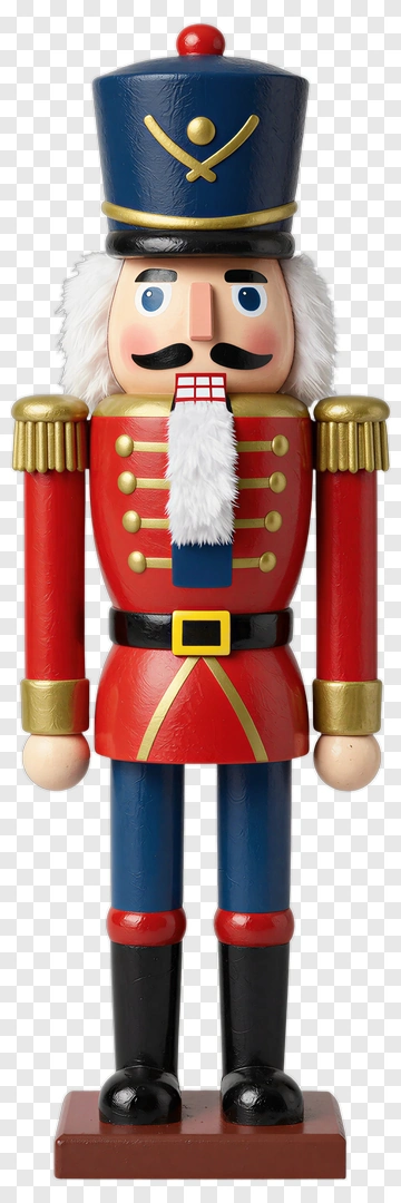 Classic Nutcracker Soldier PNG