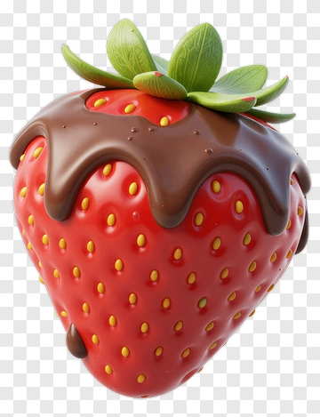 Chocolate Dipped Strawberry PNG