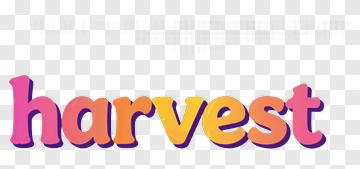 Harvest Text Design PNG