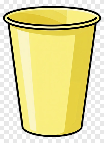 Yellow Cup PNG