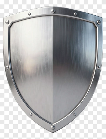 Silver Shield PNG