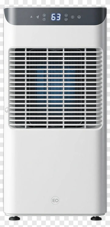 Portable Air Conditioner With Digital Display PNG