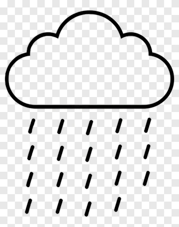 Cloud With Rain PNG