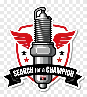 Winged Spark Plug Emblem PNG