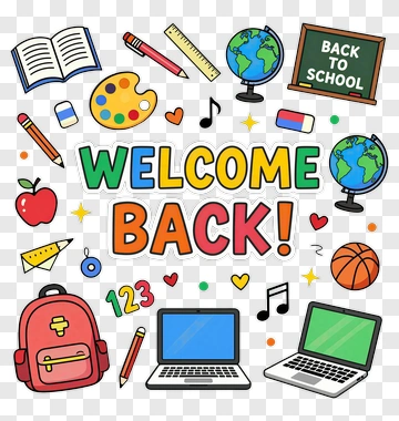 Welcome Back To School PNG