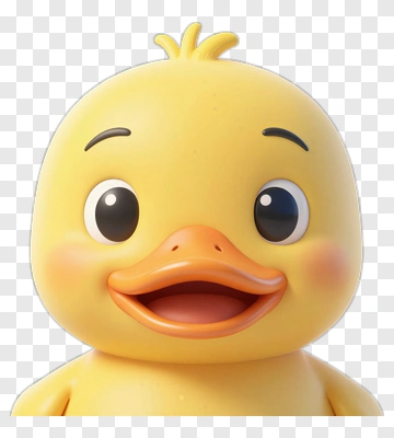 Yellow Duck PNG