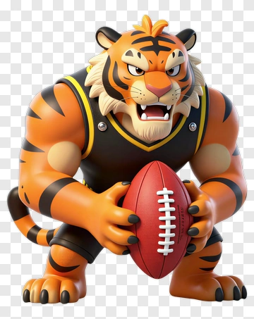 Tiger Football Player PNG