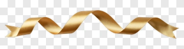 Golden Ribbon PNG