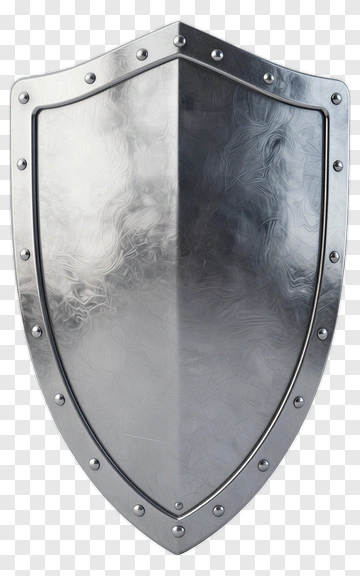 Silver Shield PNG
