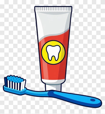 Toothpaste And Toothbrush PNG