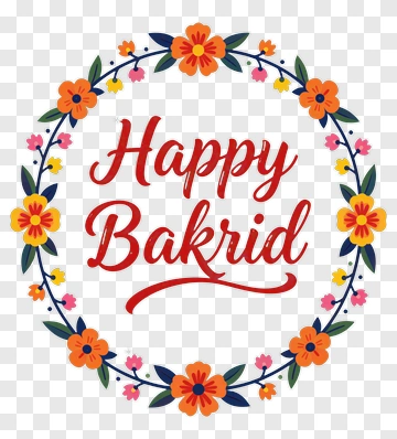 Happy Bakrid PNG