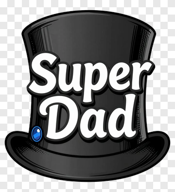 Super Dad Top Hat PNG