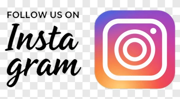 Instagram Logo With Follow Text PNG