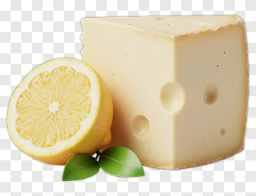 Cheese And Lemon PNG