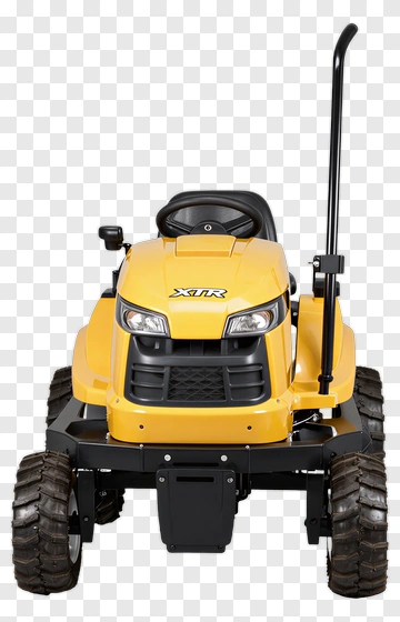 Yellow XTR Lawn Mower PNG
