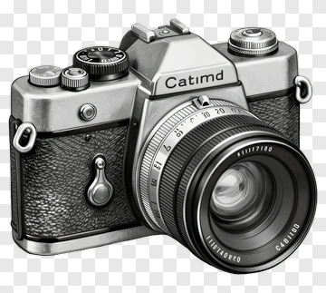Hand Drawn Camera PNG