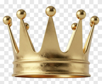 Golden Crown PNG