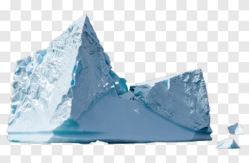 Iceberg In Arctic Ocean PNG