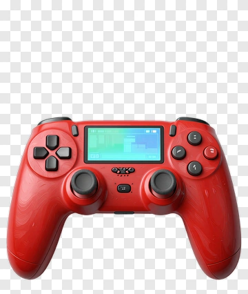 Red Game Controller PNG