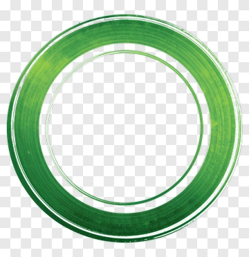 Green Circle Frame PNG