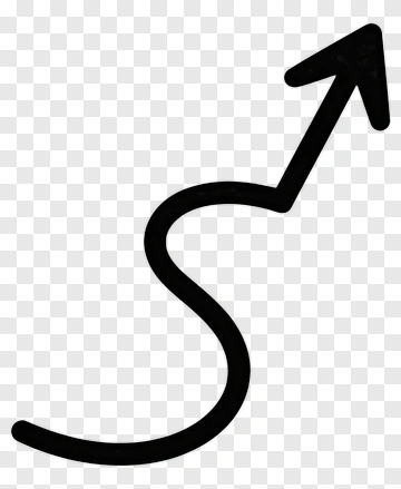 S Shaped Arrow PNG