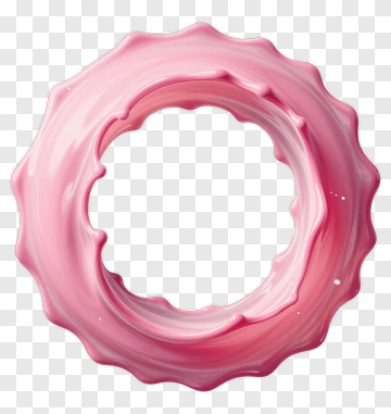 Pink Liquid Swirl PNG
