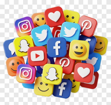 Collection Of Social Media App Icons PNG