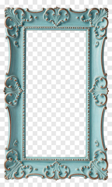 Vintage Picture Frame PNG