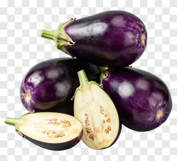 Fresh Eggplant PNG