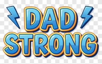 Dad Strong PNG