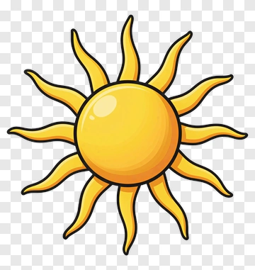 Cartoon Sun PNG