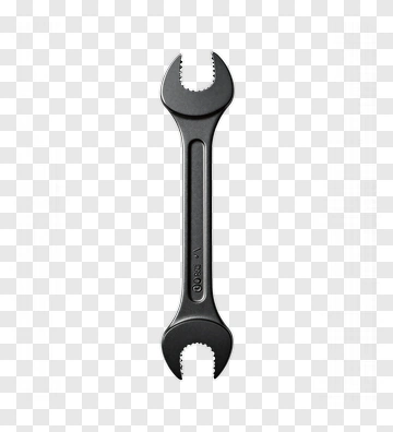 Black Wrench PNG