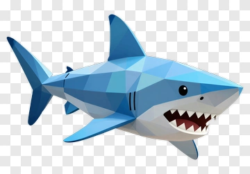 Blue Shark PNG