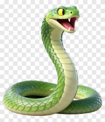 Green Snake PNG