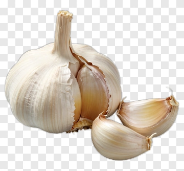 Garlic Bulb With Separated Cloves PNG