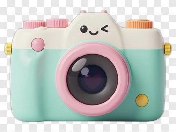 Cute Kawaii Camera Toy PNG