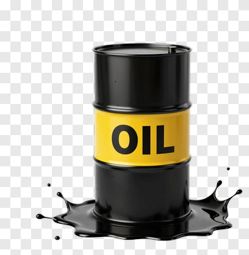 Oil Barrel With Spill PNG