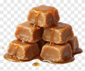 Stack Of Caramel Candy PNG