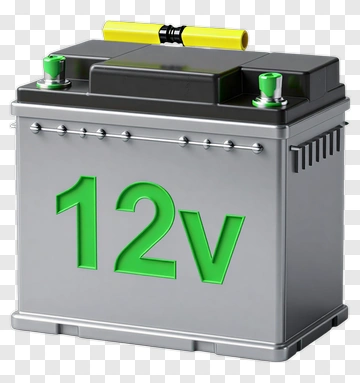 12v Battery PNG