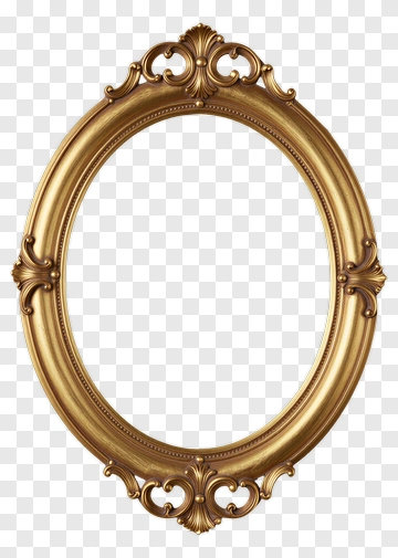 Ornate Gold Frame PNG