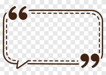 Hand-drawn Speech Bubble With Quotation Marks PNG