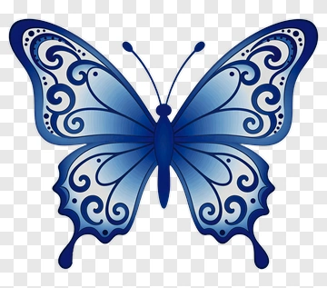 Blue Butterfly PNG