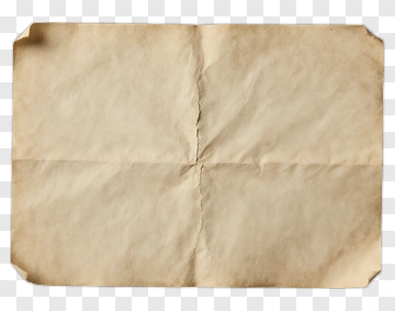 Folded Brown Paper PNG